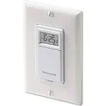 Honeywell RPLS730B1000/U 7-Day Programmable Light Switch Timer