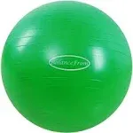 BalanceFrom Anti-Burst Exercise Ball with Quick Pump - Yoga, Fitness, Birthing - 2,000lb Capacity - Green - 30-Inch, XL