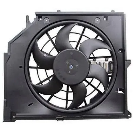 A-Premium Engine Radiator Cooling Fan Assembly Compatible with BMW Models - 320i 2001-2005, 323Ci 2000, 323i 1992/2000-2001, 325Ci 2001-2005, 325i 2001-2005, 325xi 2001-2005, 328i, 330Ci, 330i, 330xi