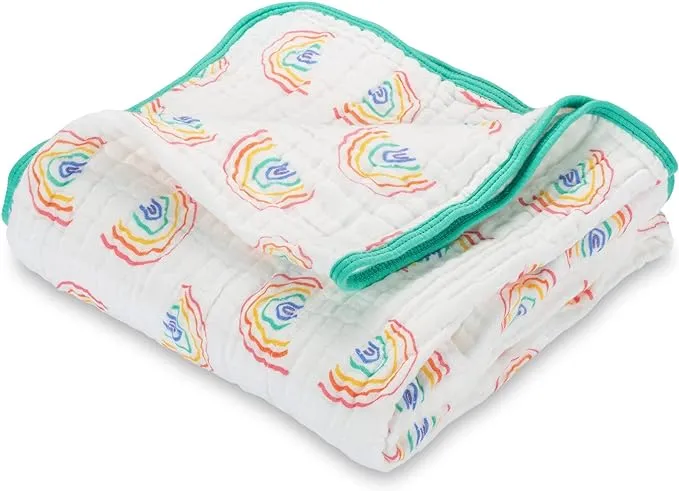 Somewhere Over The Rainbow Muslin Quilt