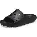 Crocs Kids' Classic Slide, Black, C12