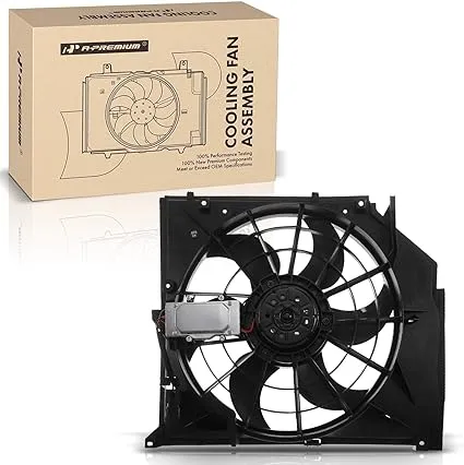 A-premium Radiator Cooling Fan Assembly Replacement for BMW 320i 323Ci 323i 325Ci ...