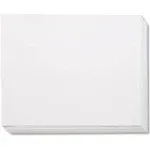 Pacon - Four-Ply Railroad Board, 22 x 28, White, 100/Carton