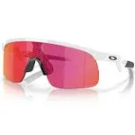 Oakley Youth Resistor Sunglasses, Polished White/Prizm Field