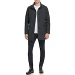 Kenneth Cole New York Melton Walker Coat in Charcoal