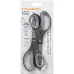 Fiskars Titanium Soft Grip Scissors - Titanium Nitride - Gray - 2 / Pack