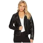 BLANKNYC Faux Leather Moto Jacket Women's