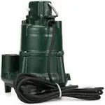 Zoeller N98 - 1/2 HP Cast Iron Submersible Sump Pump (Non-Automatic)