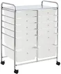 Whitmor 12 Drawer Storage Cart