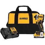 DeWalt DCF850P1 Atomic 20V Max 1/4" Brushless Cordless 3-Speed Impact Driver Kit