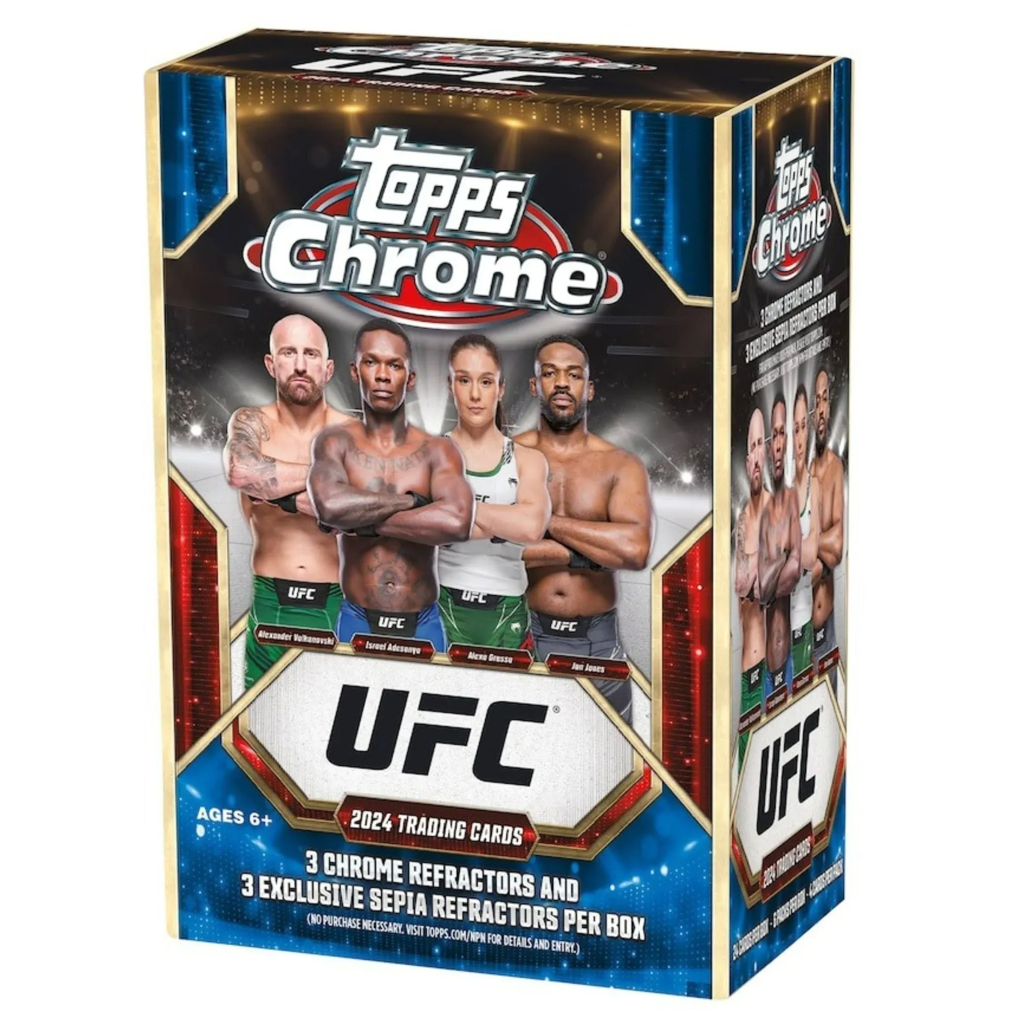 Topps - Chrome - UFC Blaster Box 2024