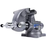 Wilton Tradesman 6-12 Round Channel Vise with Swivel Base