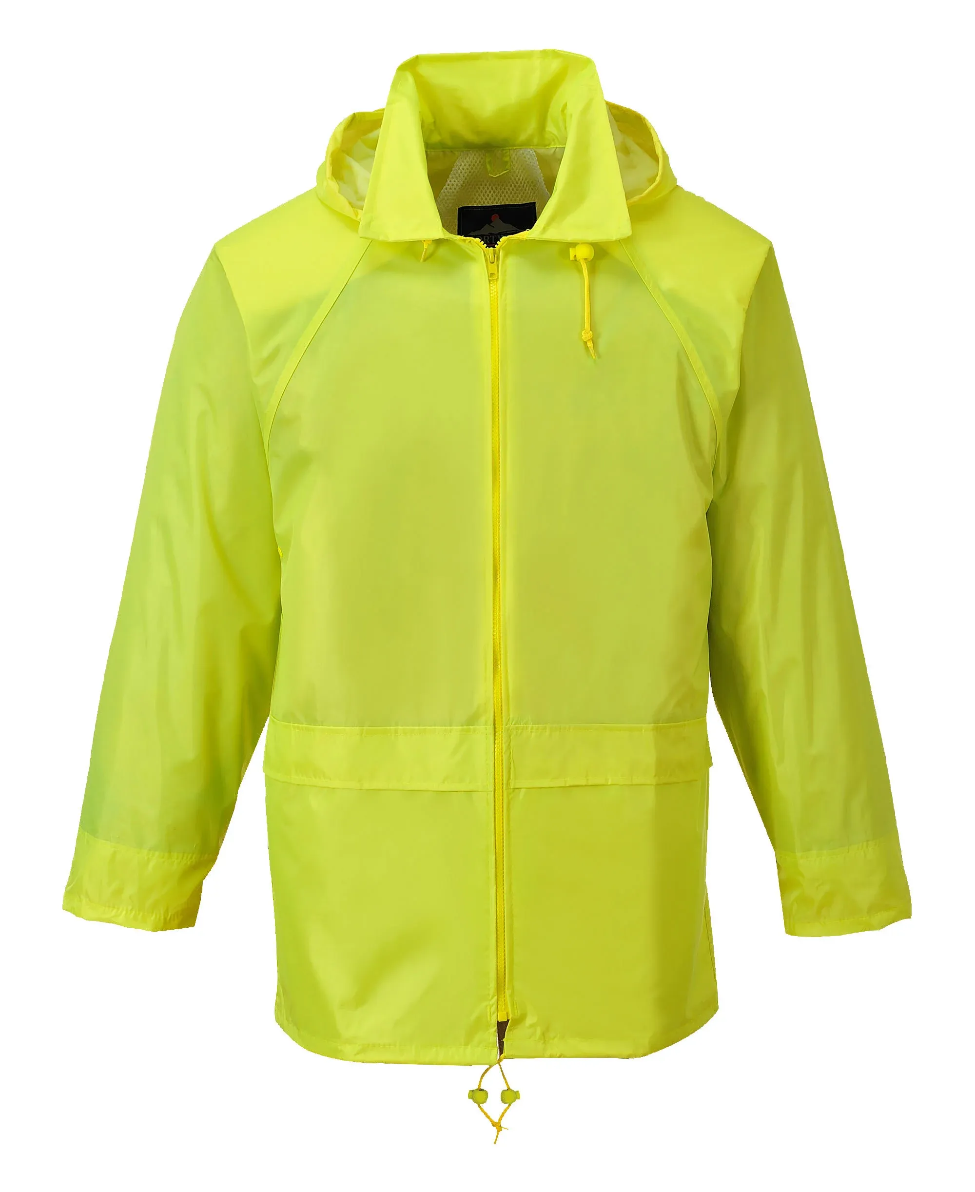 Portwest US440 Classic Rain Jacket, Yellow, Size Large