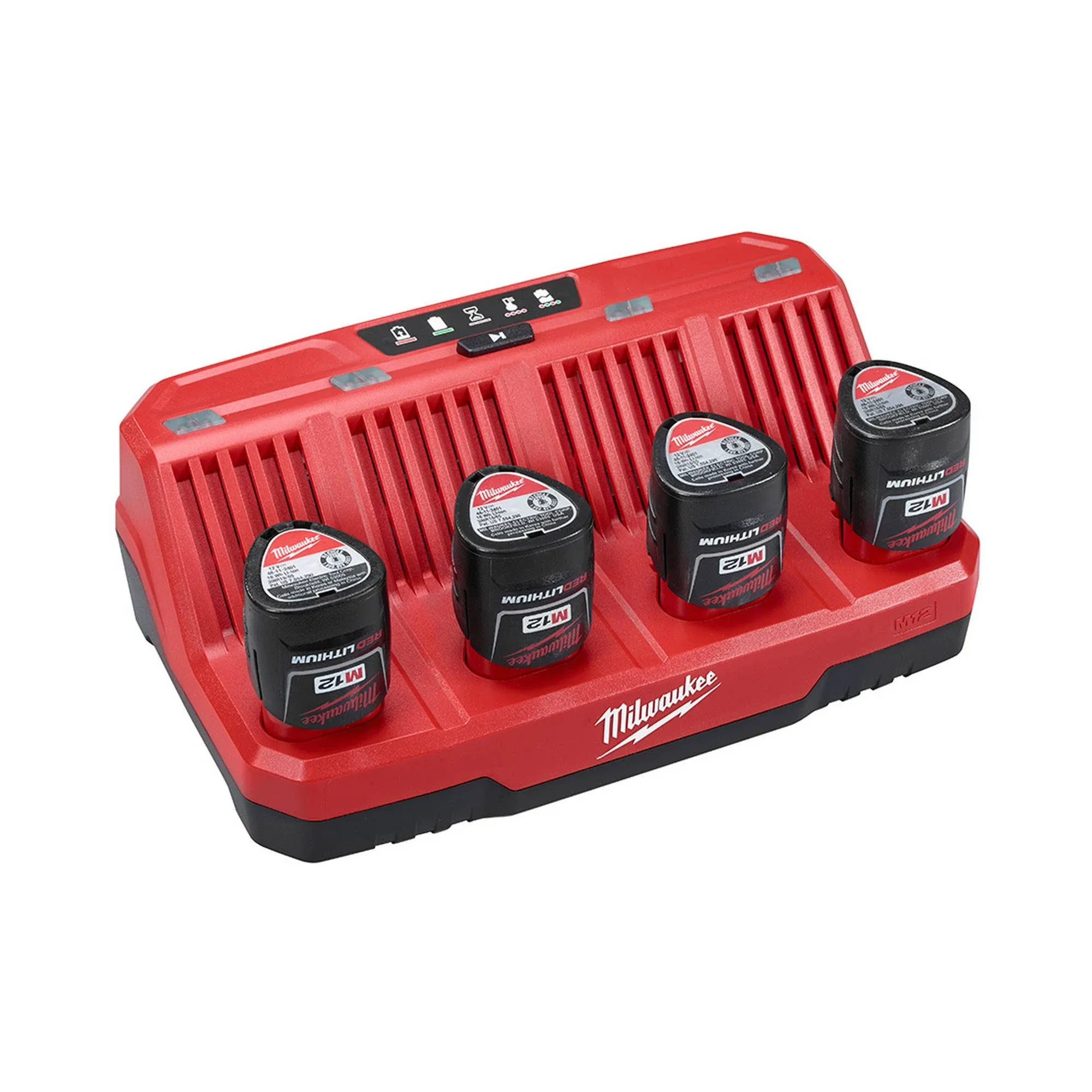 Milwaukee 48-59-1204 M12 Four Bay Sequential Charger