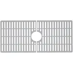 VIGO Silicone Bottom Grid for Kitchen Sink Gray