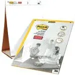 Post-it Dry Erase Tabletop Easel Unruled Pad 20 x 23 White 20 Sheets