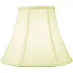 HomeConcept 6x12x9.5 Egg Shell Shantung Bell Lampshade