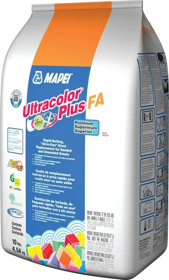 MAPEI Ultracolor Plus FA Powder Grout - 10LB/Bag - (44 Pale Umber)