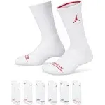 Jordan Legend  Kids' Crew Socks Box Set (6-Pairs)