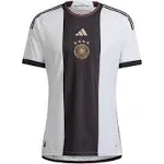 adidas 2022-23 Germany Home Authentic Jersey White-Black