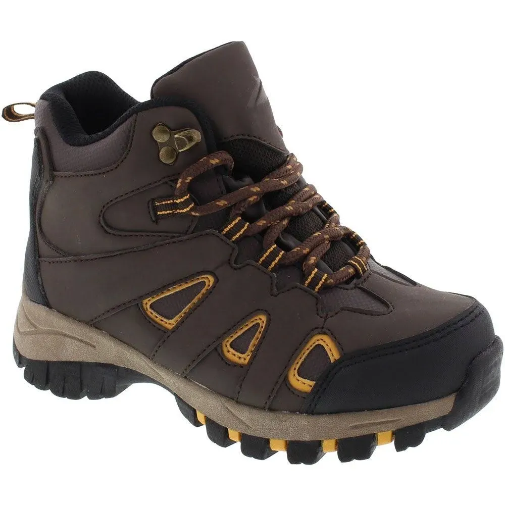 Deer Stags Boys Drew Hiking Boot Brown