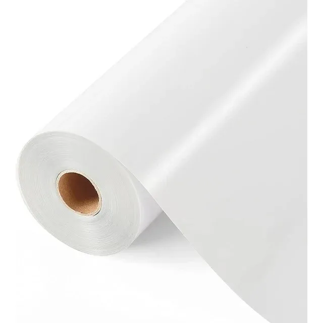 HTVRONT Heat Transfer  White Vinyl 12&#034; x 35’ Roll for Cricut &amp; Silhouette