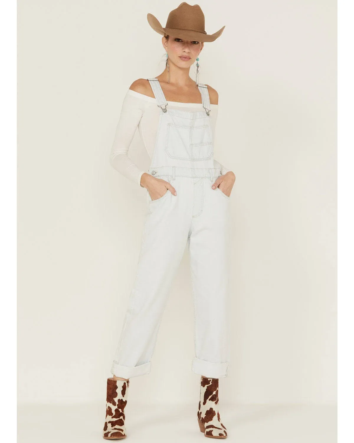 Free People Ziggy Denim Overalls