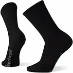 Smartwool Hike Classic Edition Light Cushion Solid Crew Socks Black / S