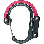 Gear Aid Heroclip Medium Hybrid Camping Gear Clip - Black/Red