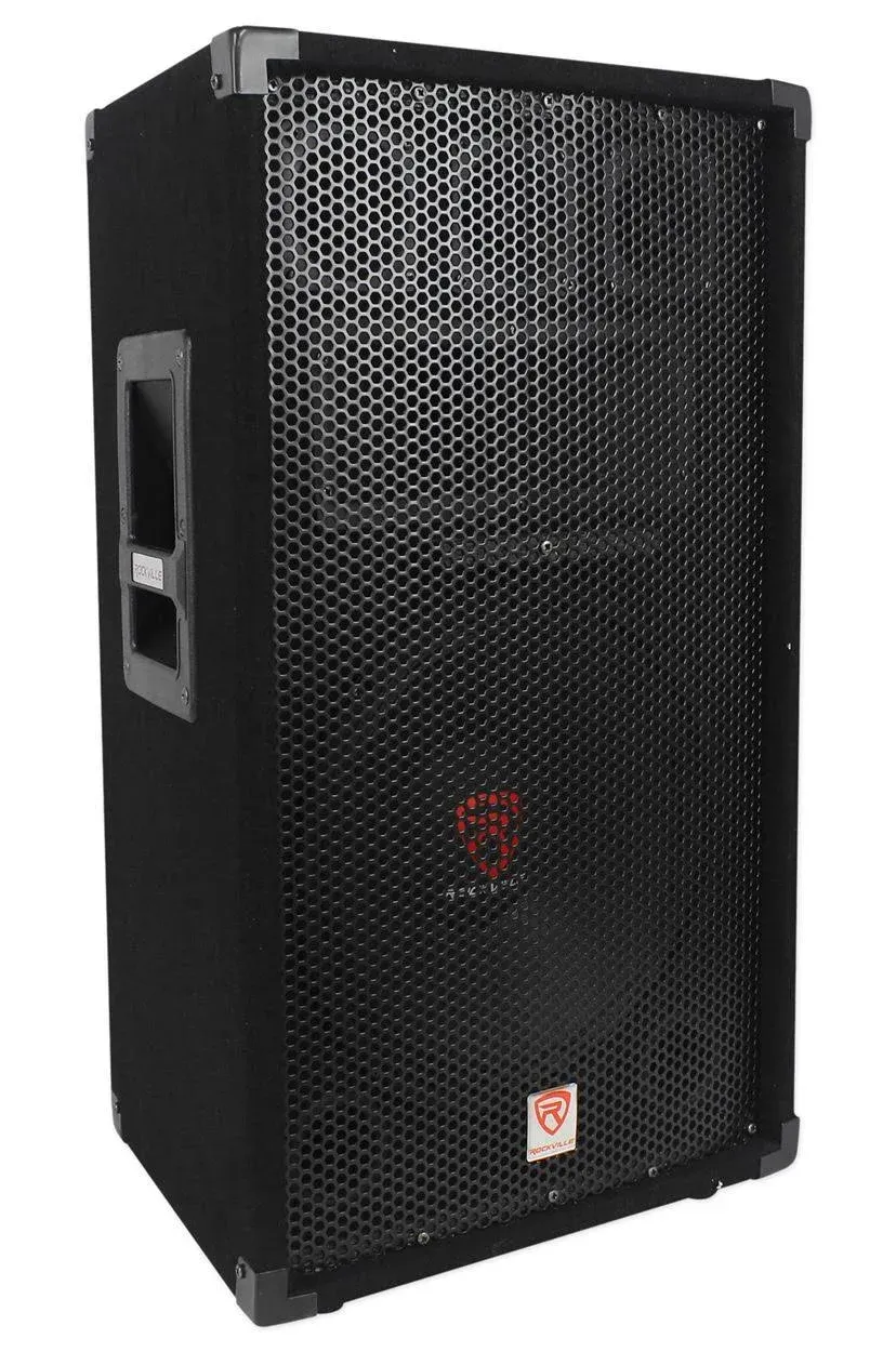 Rockville RSG12 12 3-Way 1000 Watt 8-Ohm Passive DJ/Pro Audio Pa Speaker