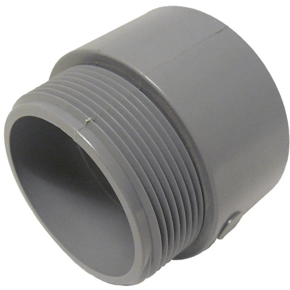 Cantex 5140108 2in Terminal Adapter, PVC