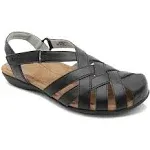 Women's JBU Bonnie Fisherman Sandals in Black Size 9.5