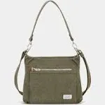 Travelon Anti-Theft Heritage Hobo Bag Sage