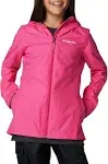 Columbia Girls' Switchback II Jacket - Medium - Pink Ice