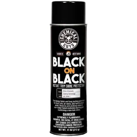 Chemical Guys Black on Black Instant Shine Interior & Exterior Spray Dressing - Universal