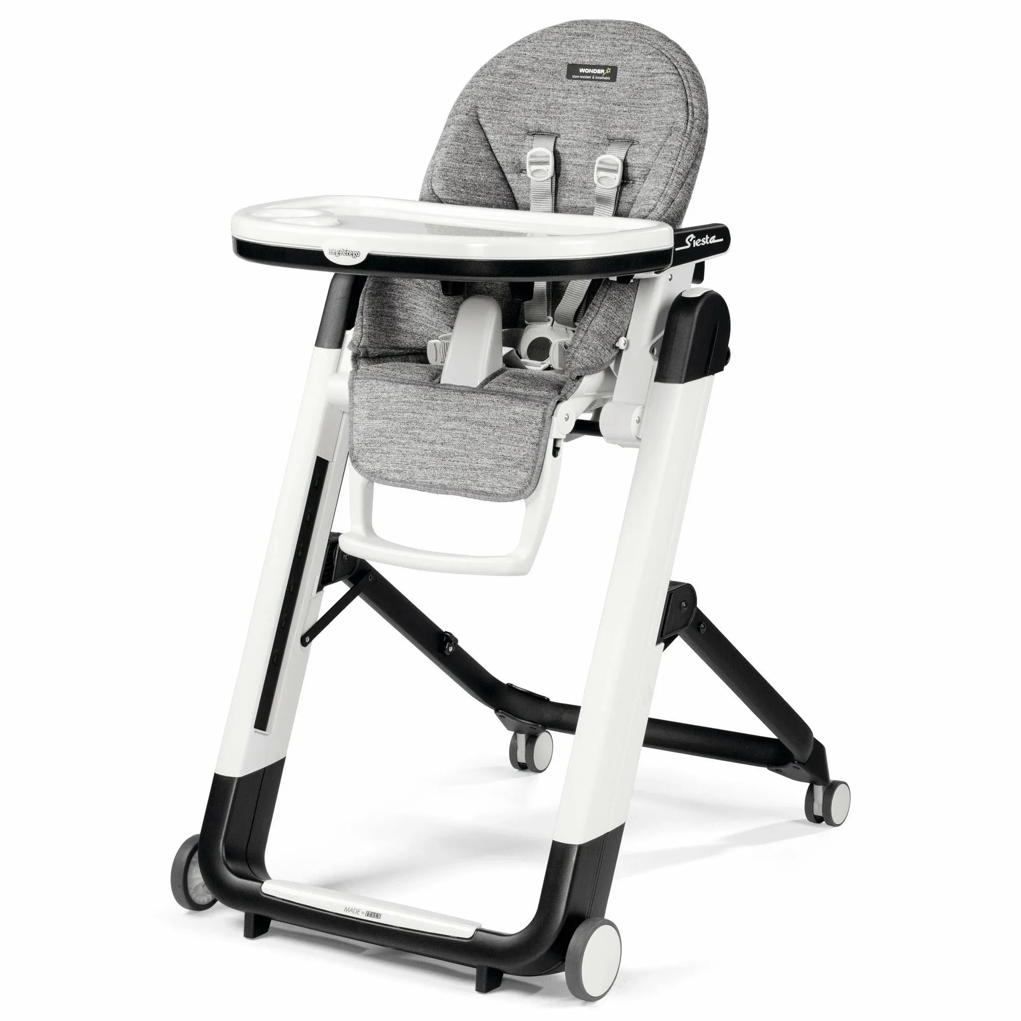 Peg Perego Siesta High Chair - Wonder Grey