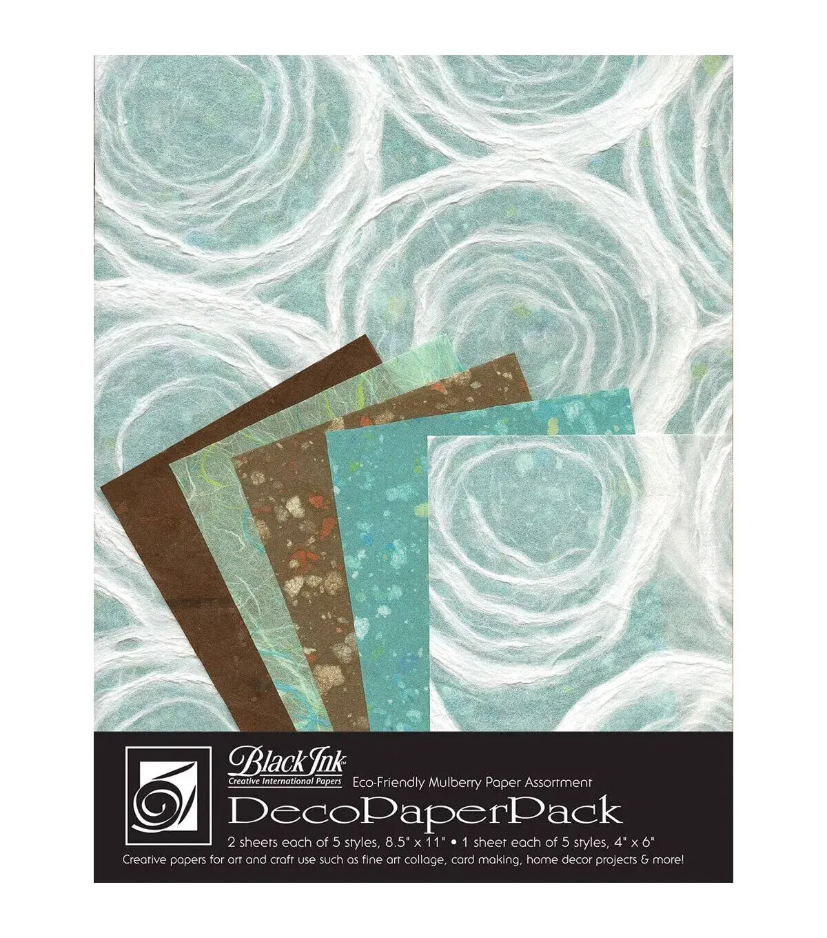 Deco Paper Pack by Black Ink Papers Whimzy