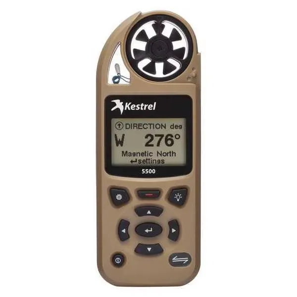 Weather Meter, Desert Tan, 0.3 to 48.87"Hg