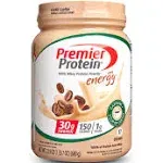 Premier Protein 100% Whey Protein Powder, Café Latte, 30g Protein, 23.9 oz, 1.7 lb