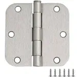 (3-Pk) Design House Door Hinge Satin Nickel 3.5&#034; 181412