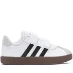 Adidas VL Court 3.0 Shoes Kids White 5K - Originals Shoes