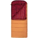 Teton Sports Bridger 20F Canvas Sleeping Bag - Pecan/Fox