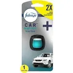 Febreze Car Air Freshener, Heavy Duty, Crisp Clean, Vent Clip - 2 ml