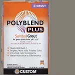 Custom Building Products PolyBlend Plus Sanded Grout 25 lbs