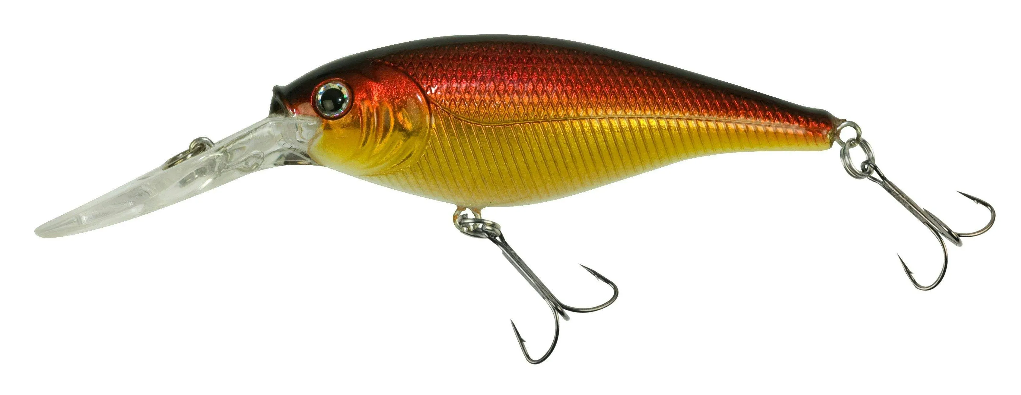 Berkley Flicker Shad - Black/Gold Sunset