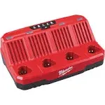 Milwaukee 48-59-1204 M12 Four Bay Sequential Charger