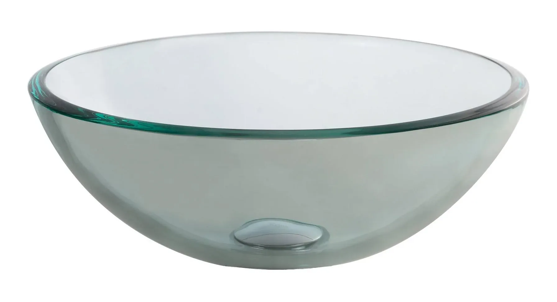 Kraus GV-101-14 14&#034; Clear Glass Vessel Bathroom Sink -