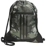 Adidas Alliance II Sackpack, Camo Olive Black