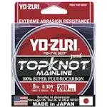 YO-ZURI Topknot Mainline Fishing Line 8lb 100% Flurocarbon 200yd