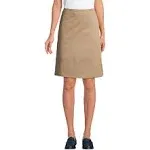 Lands' End School Uniform Young Women's Blend Chino Skort Top of Knee